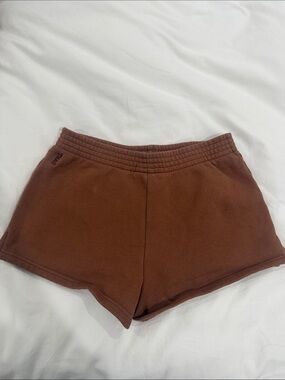 Aritzia TNA sweatfleece Cozy Fleece Shorts